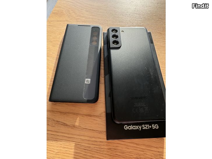 Säljes Samsung Galaxy S21+ 128gb 5G ja suojakuori