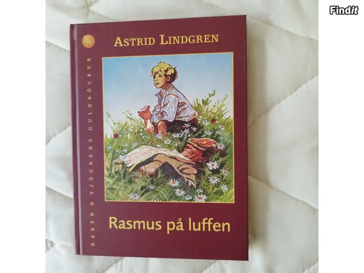 Säljes Astrid Lindgrens bok  Rasmus på luffen