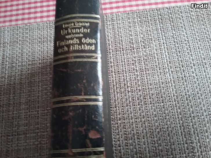 Säljes Urkunder upplysande rörande Finlands öden och tillstånd tryckt 1843
