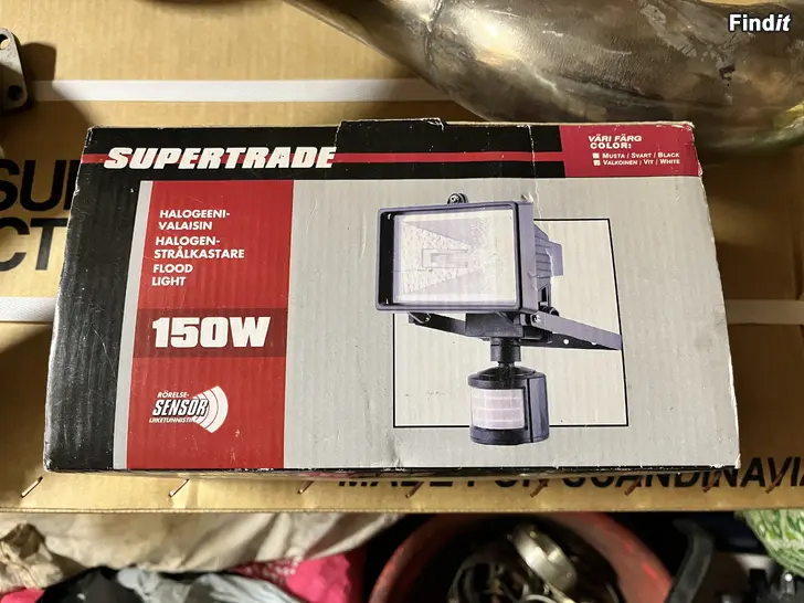 Säljes Strålkastare med sensor