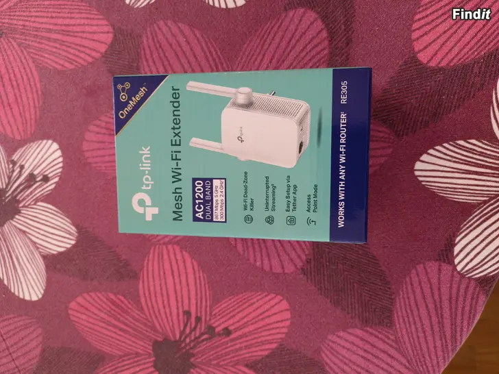 Säljes TP-Link Mesh Wi-fi extender RE305