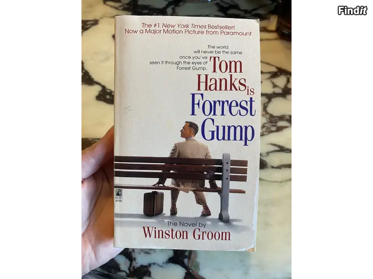 Myydään Forrest Gump pokkari Winston Groom