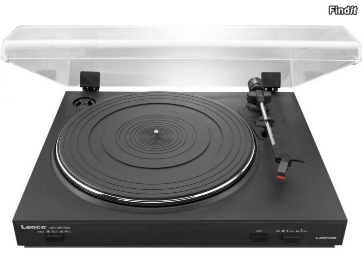 Myydään LP-soitin Lenco L-3867USB   AUX / USB