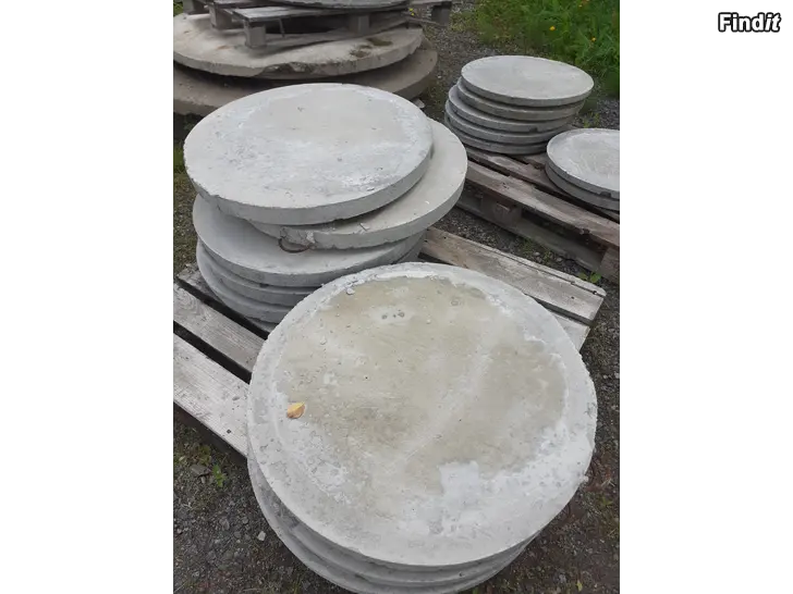 Myydään Betonisia kaivonkansia