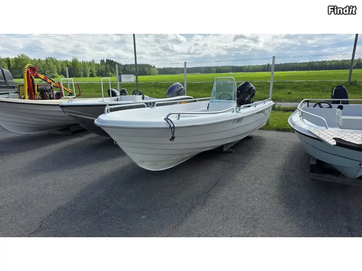 Säljes FINNMASTER 506 CLX + TOHATSU 30 HK NYARE MOTOR FRÅN 2024 Säljes FINNMASTER 506 CLX + TOHATSU 30 HK NYARE MOTOR FRÅN 2024