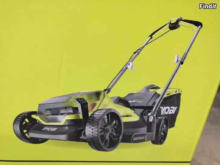 Säljes Ryobi One+ akku gräsklippare