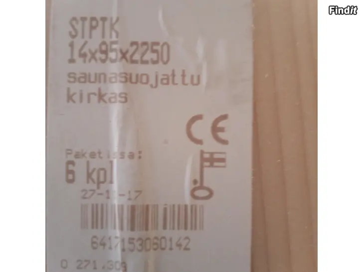 Myydään Saunapaneelia