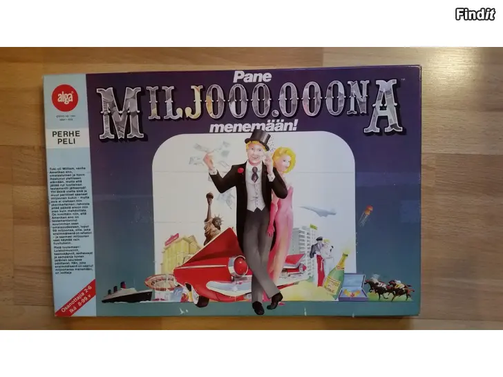 Myydään Alga Pane miljoona menemään vintage lautapeli  -hinta 22e