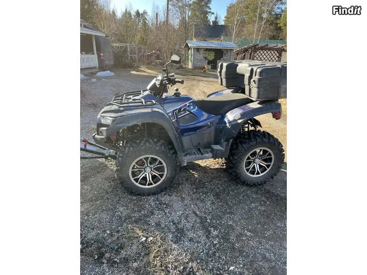 Myydään Tbg mönkijä 550