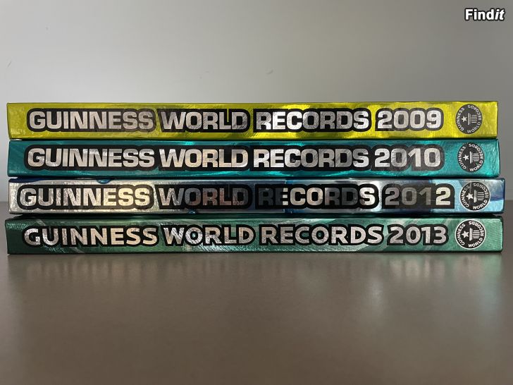 Säljes Guiness World Records-kirjoja