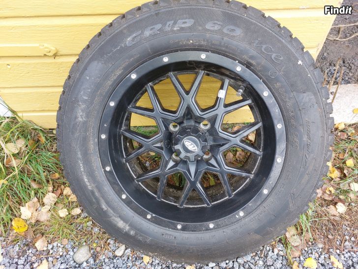 Säljes Fälgserie 15 aluminium 4x110 Yamaha, Trapper