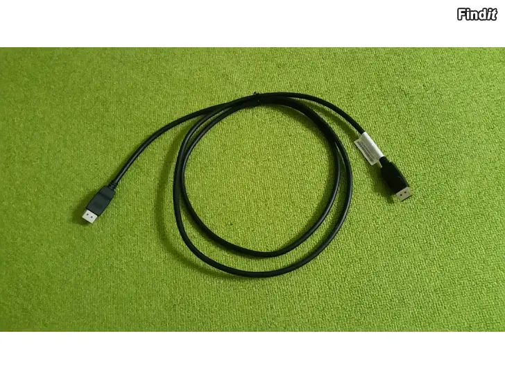 Myydään DisplayPort-DisplayPort kaapeli 1.9m musta hinta 6e
