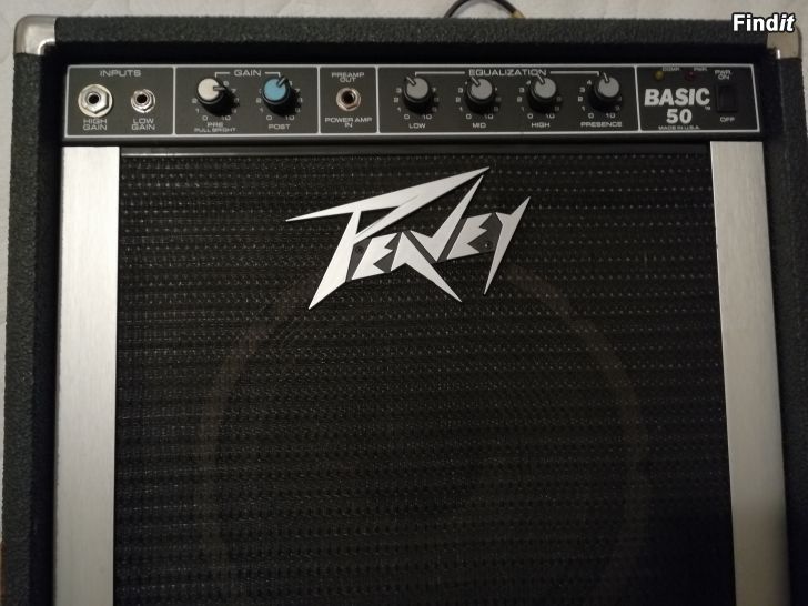 Säljes Peavey BASIC 50