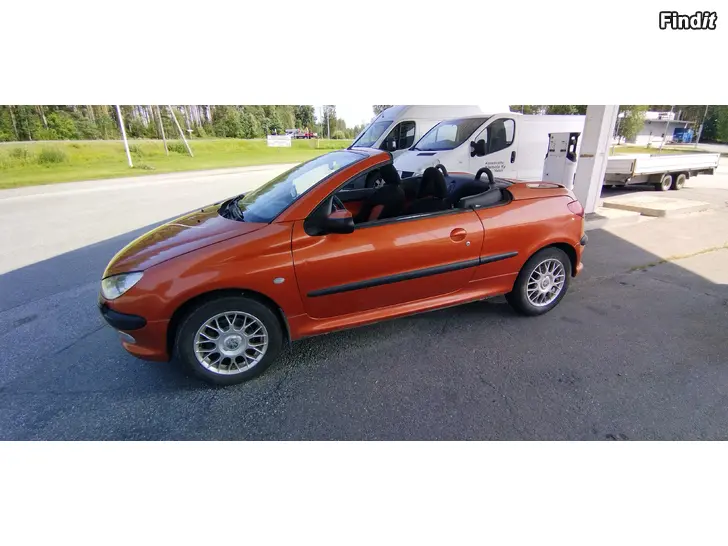 Myydään Peugeot 206 1.6  Cabriolet Coupe -2001