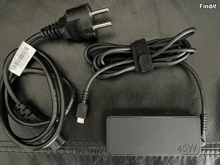 Säljes Virtalähde usb-c 45W , käyttämätön