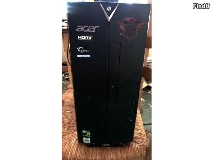 Myydään acer tc895 i5 16gb ram 1250gb ssd uusi rtx 3050 6gb win11