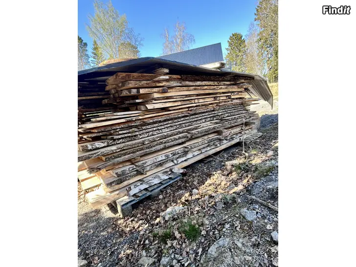 Säljes Okantat trävirke