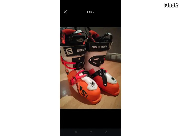 Säljes Slalomskor 27,5