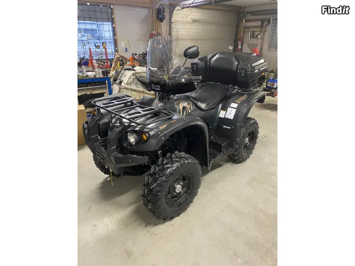 Myydään Trapper 500 EFI EPS lumilevyllä