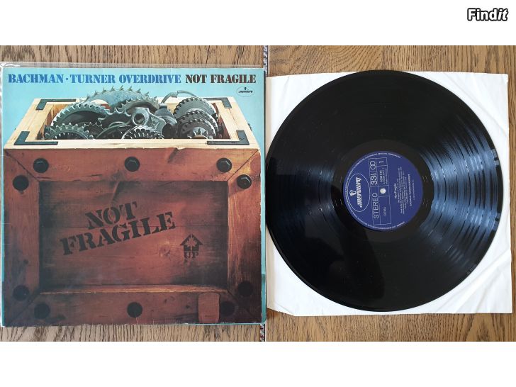 Säljes Bachman-Turner Overdrive, Not fragile. Vinyl LP