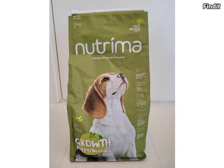 Säljes Nutrima growth puppy / breeder