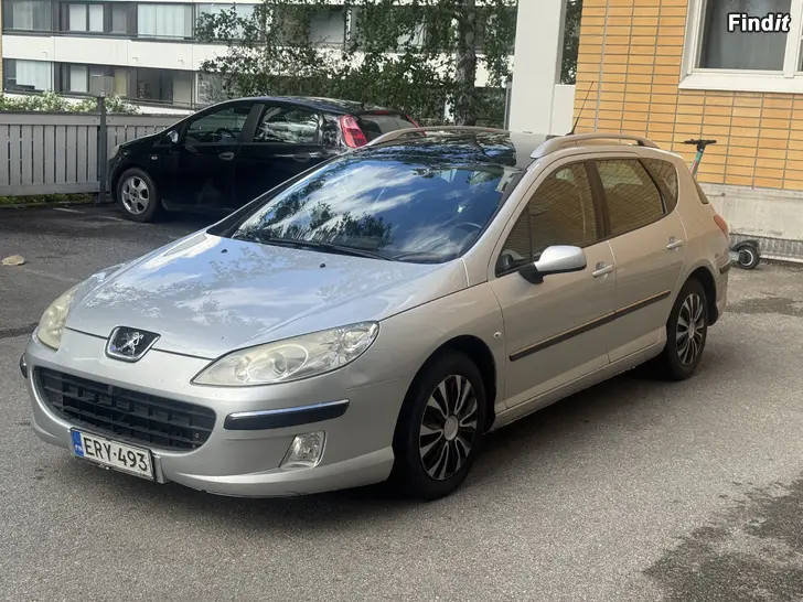 Säljes Myydään Peugeot 407 automaatti pitkällä leimalla