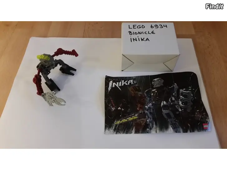 Myydään Lego 6934-1 Inika Bionicle -10e