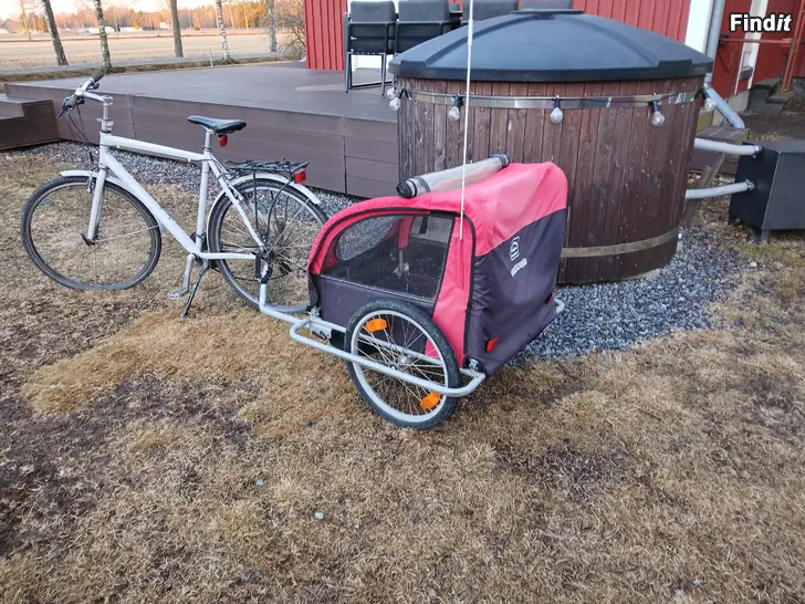 Säljes 2 pers.cykelkärra