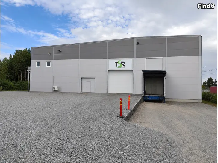 Uthyres Lager-/hallyta uthyres  ca 400 m² i Jakobstad