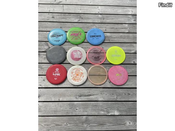 Säljes Frisbeegolf av olika märken