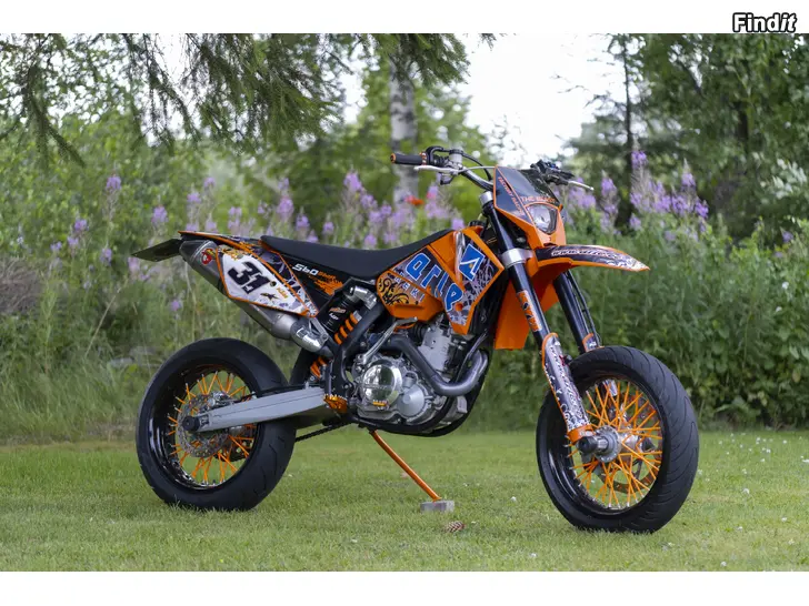 Myydään KTM EXC 450 Supermoto, AkrapovicQuickshifter