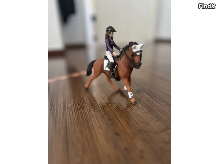 Säljes Schleich med ryttare