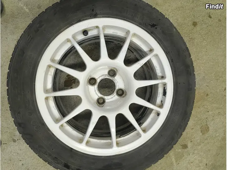 Säljes Engelsk rallyfälga 4x100 15x7