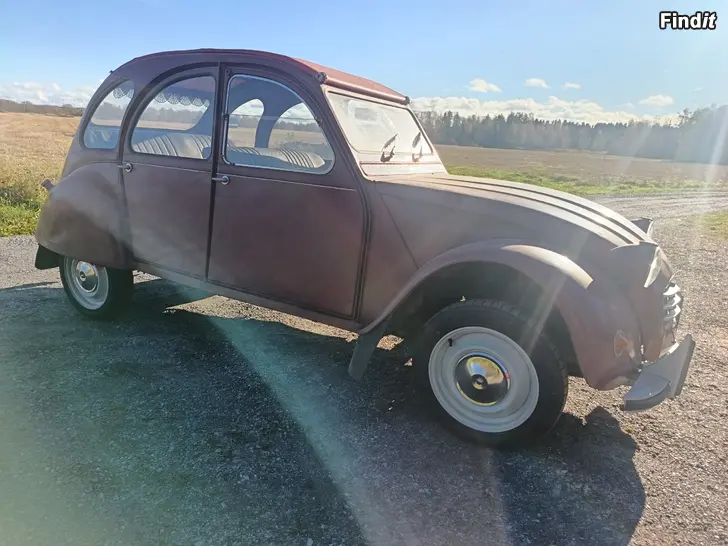 Säljes CITROEN 2 CV4 -71, GARAGEFYND