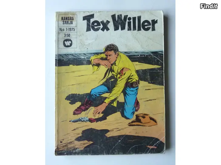 Myydään Tex Willerit 3 kpl
