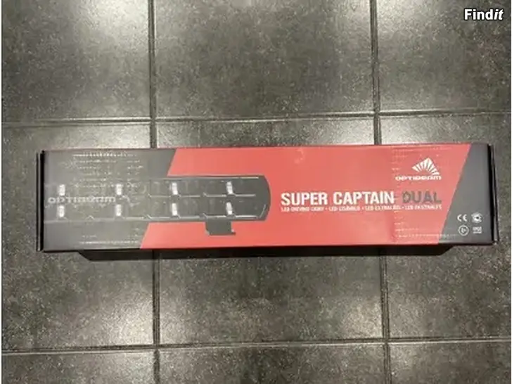 Myydään Nya ledramper Optibeam super captain dual