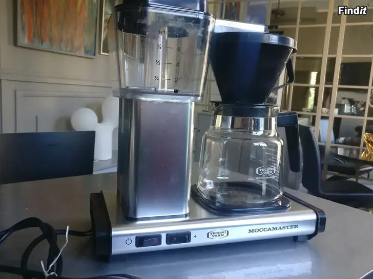 Säljes MOCCAMASTER K741 kaffebryggare
