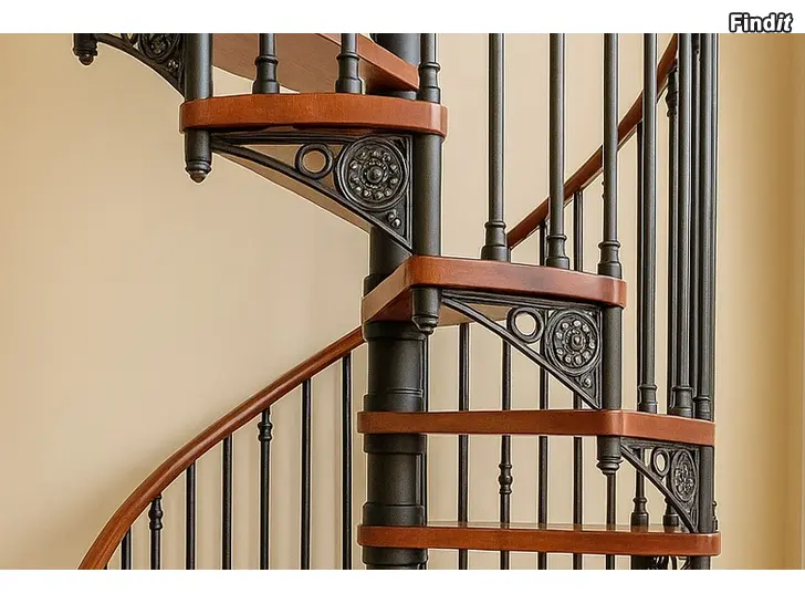 Säljes spiral stair  cast iron