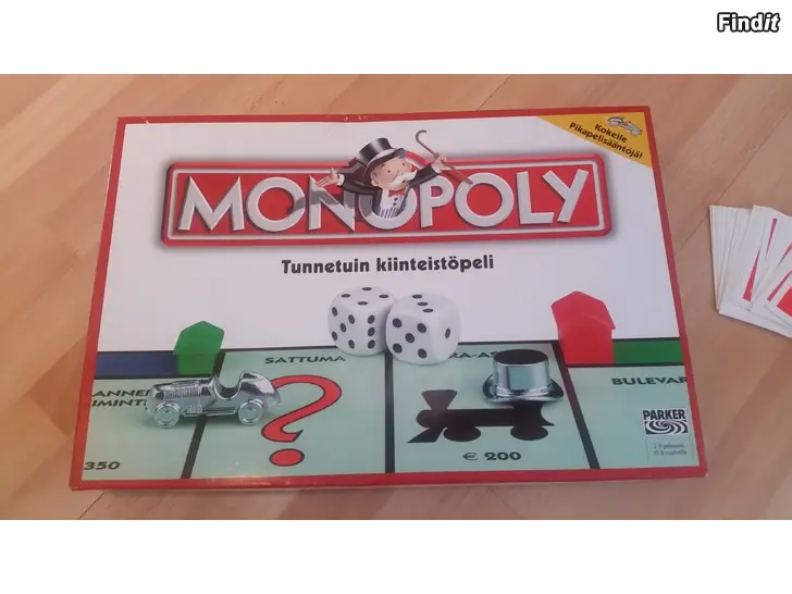 Myydään Monopoly Parker -hinta 20e