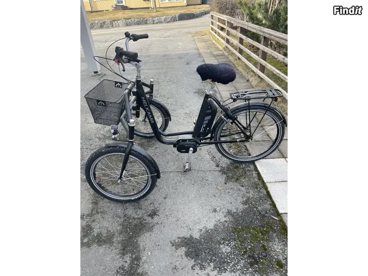 Myydään Trehjuling Helkama elcykel E-trike