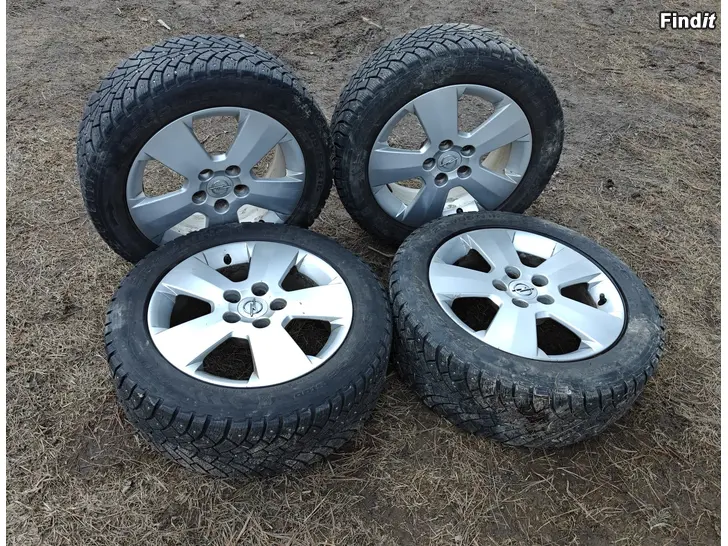 Säljes 5x110 6,5x16 Opel originalfälgar