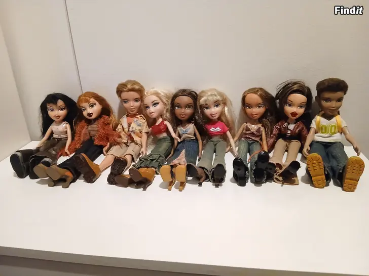 Myydään Bratz nuket