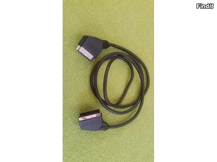 Myydään SCART kaapeli musta pituus 1.5m -hinta 1e