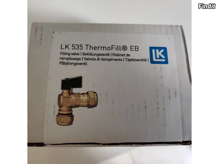 Säljes LK 535 Thermofill påfyllningsventil