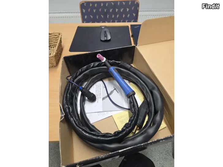 Myydään Tig poltin 4m 7-napainen Abicor Binzel