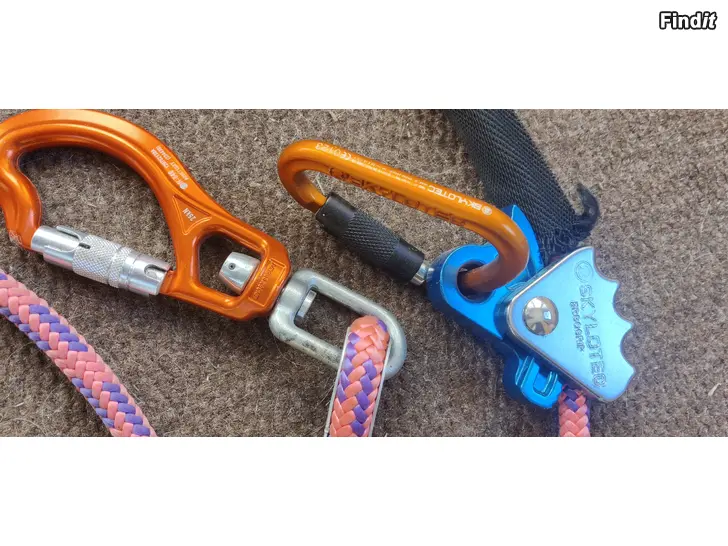 Myydään Ammattitason kiipeilyvarusteet