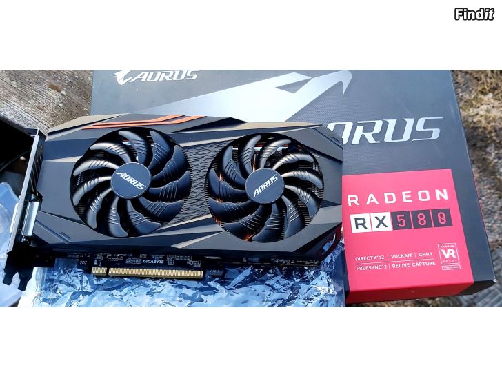 Myydään Radeon RX 580 8GB näytönohjain