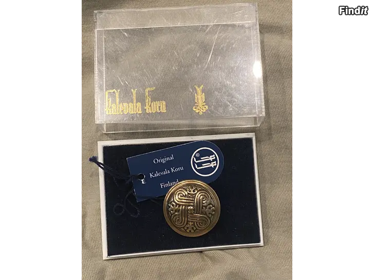Säljes Kalevala koru brosch vintage