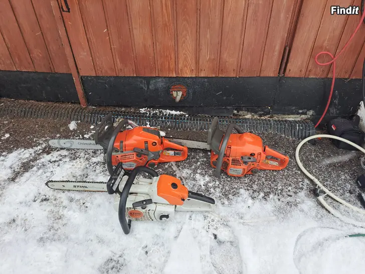Säljes Husqvarna 550 xp /435 och stihl 201 C