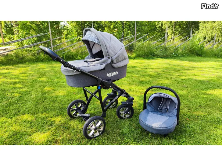 Säljes Barnvagn + Babyskydd